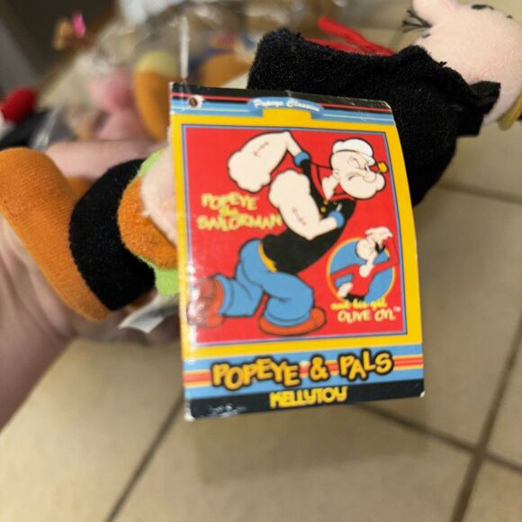 Popeye Wimpy New Stuffed Plush Doll Toy Figure TV Show Collectible Hamburger Guy - Picture 3 of 4